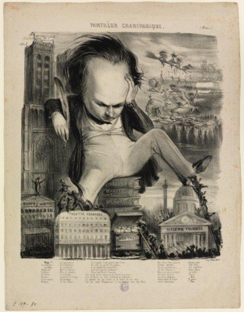 Représentation allégorique de l’exil, de la nature et du destin, thèmes centraux chez Victor Hugo et Chateaubriand.